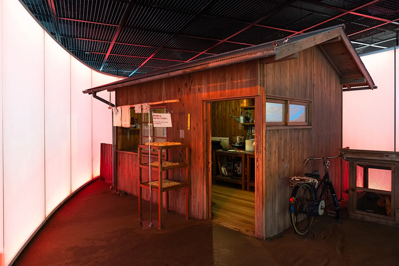 安藤小屋的复原