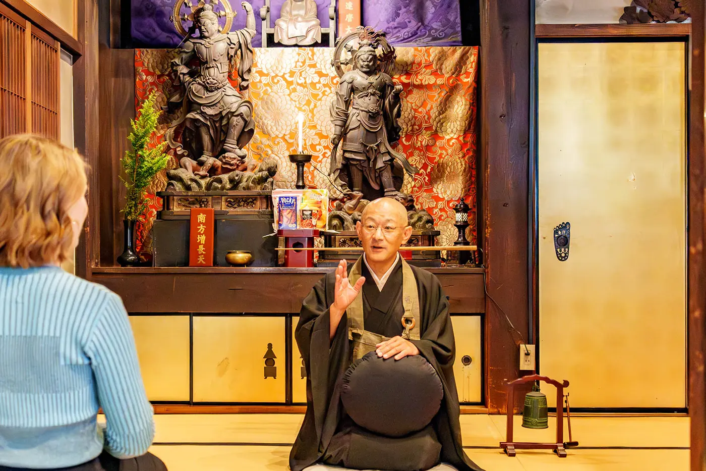 Head priest of Nozaki Kannon Temple