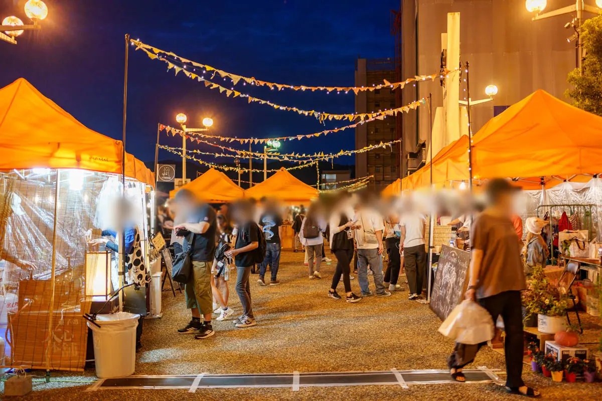 Inside the night market