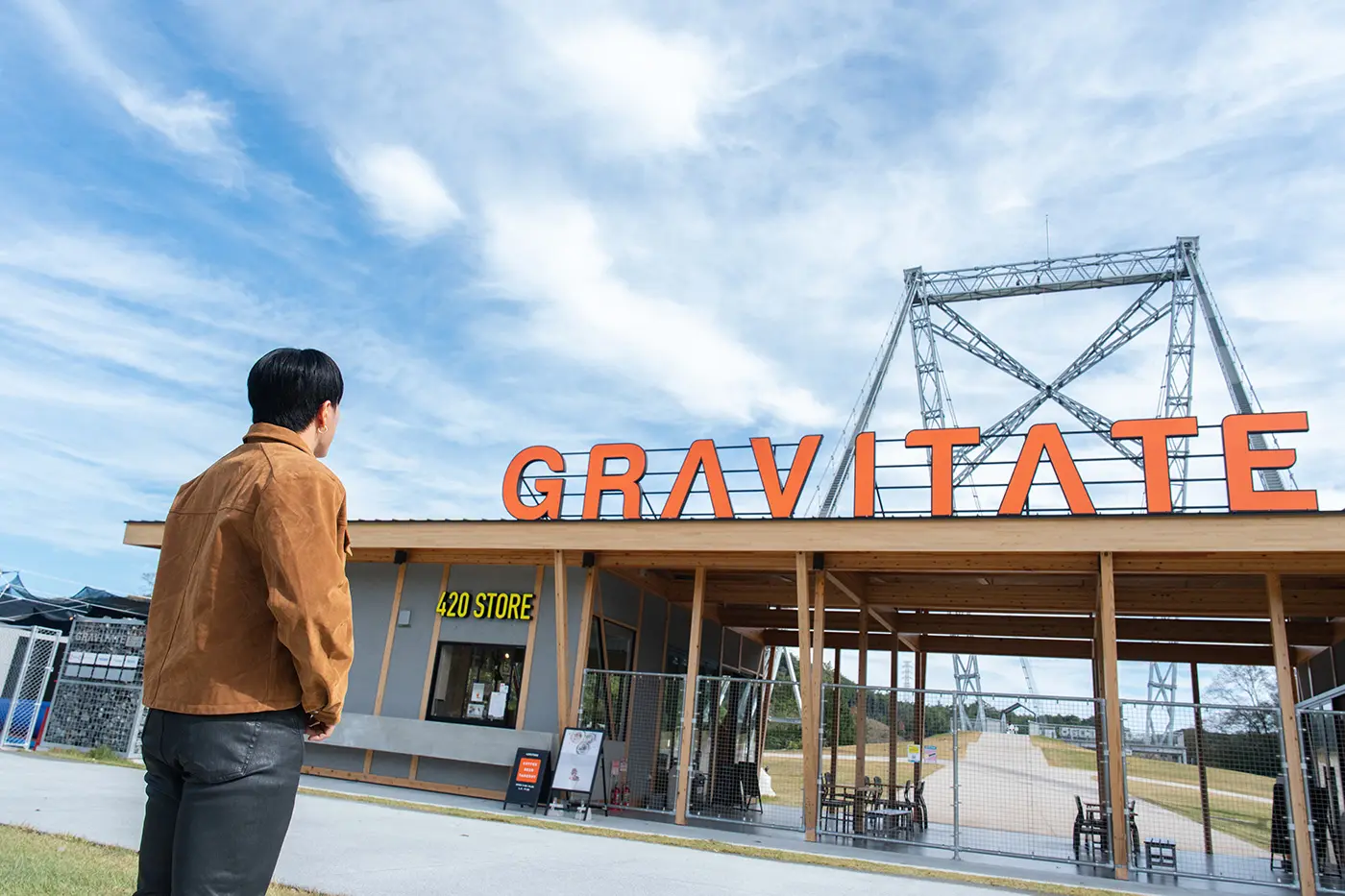 GRAVITATE OSAKAの入り口