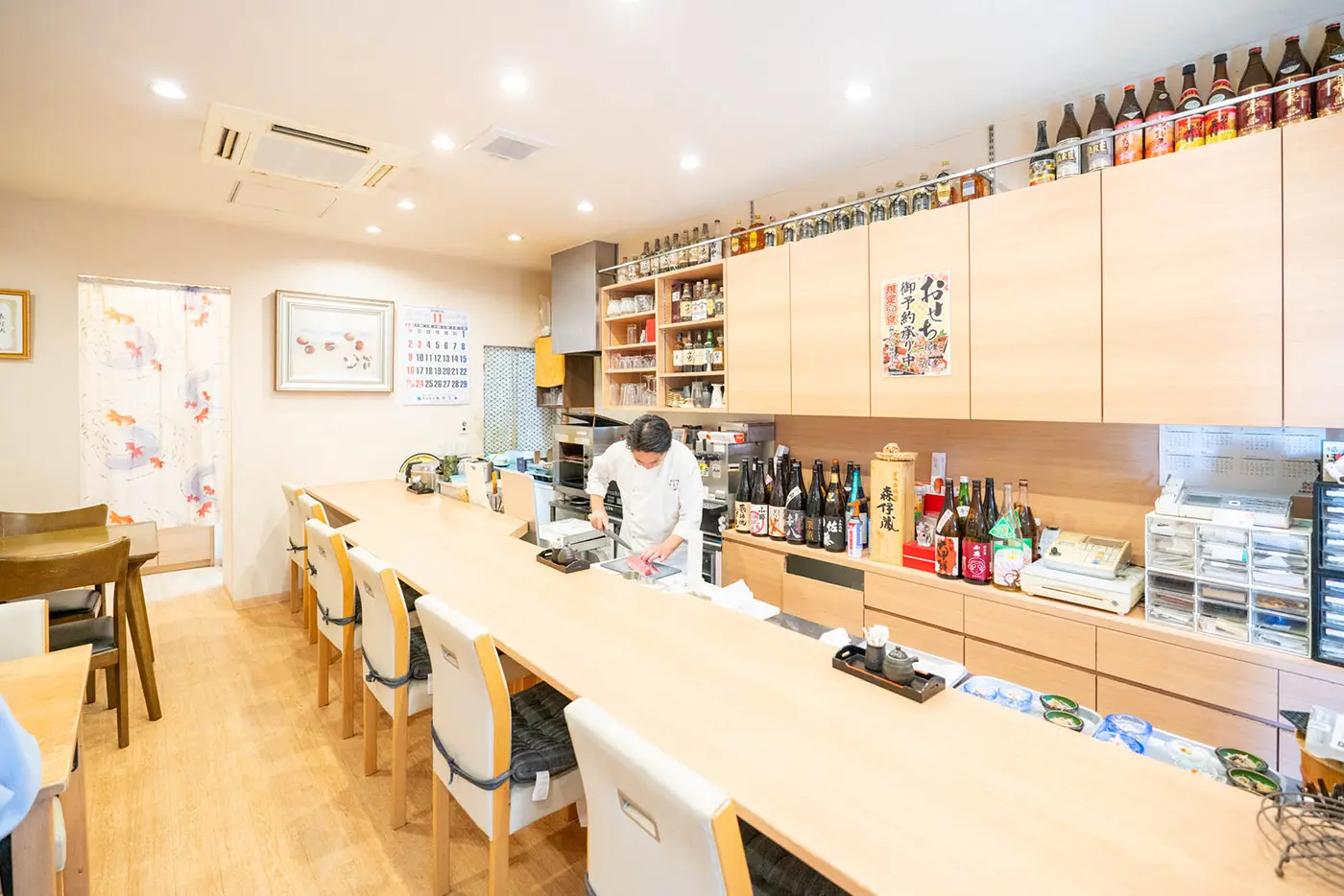 Inside Creative Japanese Cuisine Ueda