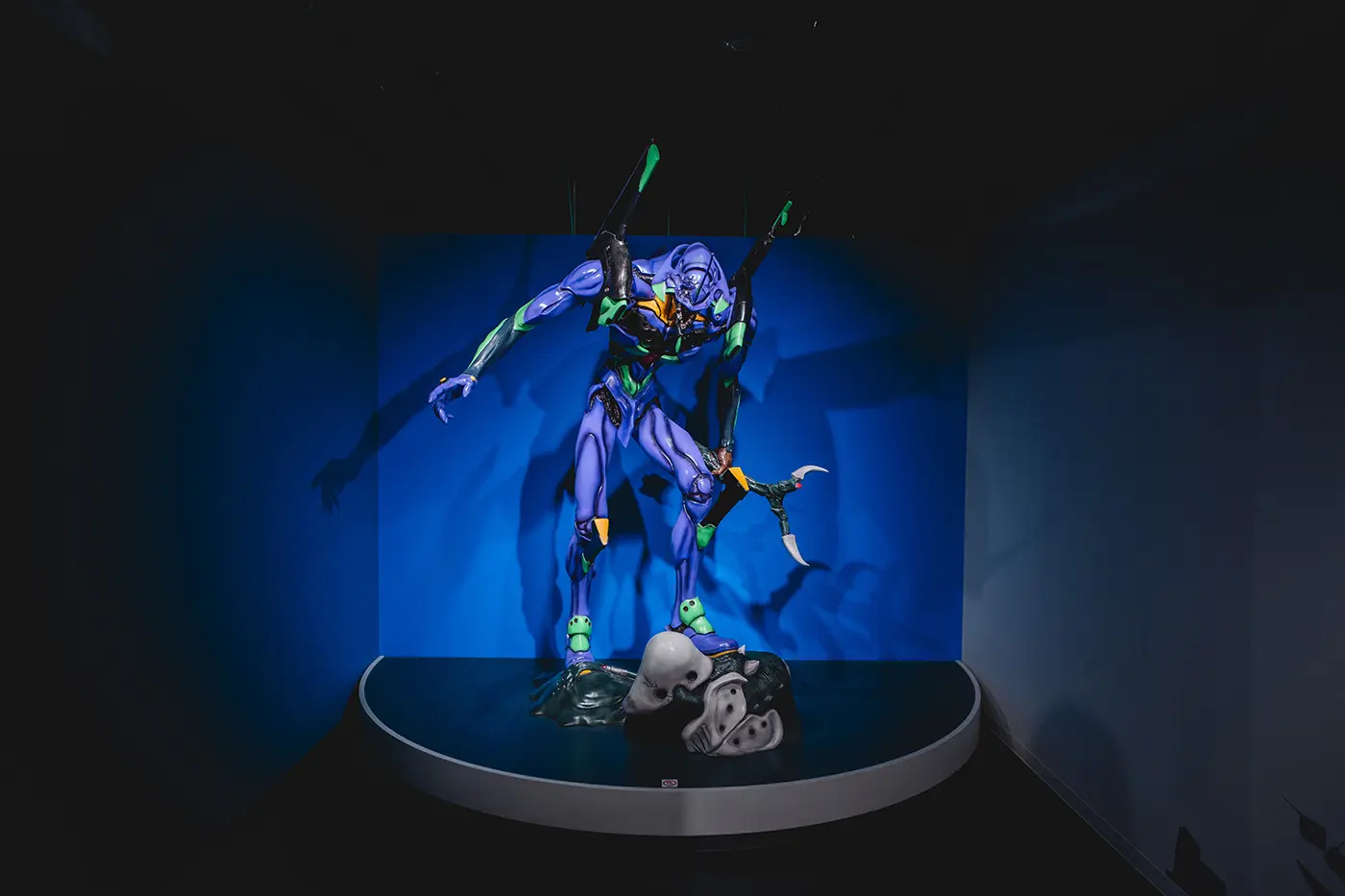 新世紀エヴァンゲリオン」初号機のフィギュア