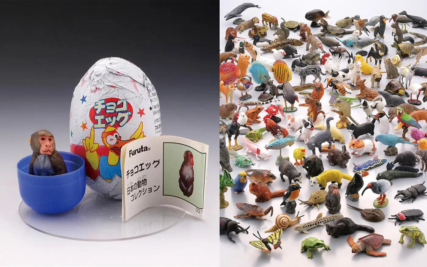 チョコエッグとキャラクターアイテム