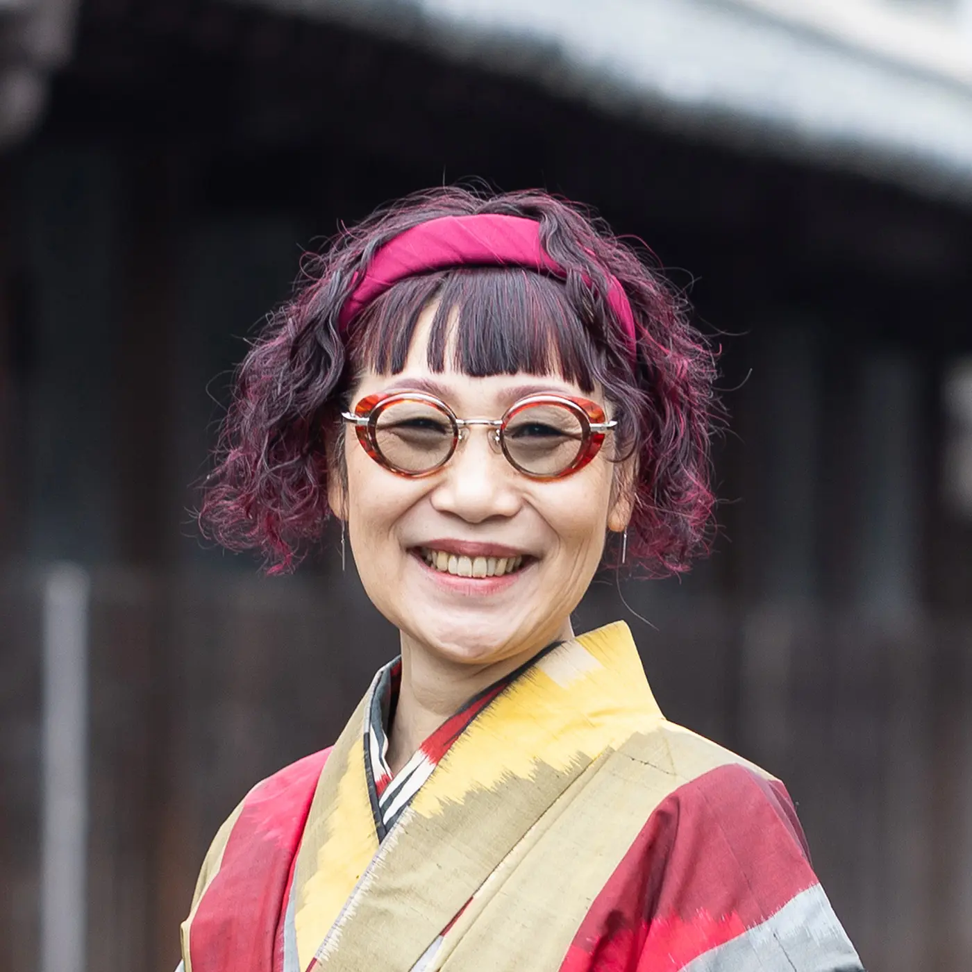 彫貼紙作家 カメイミチヨさん