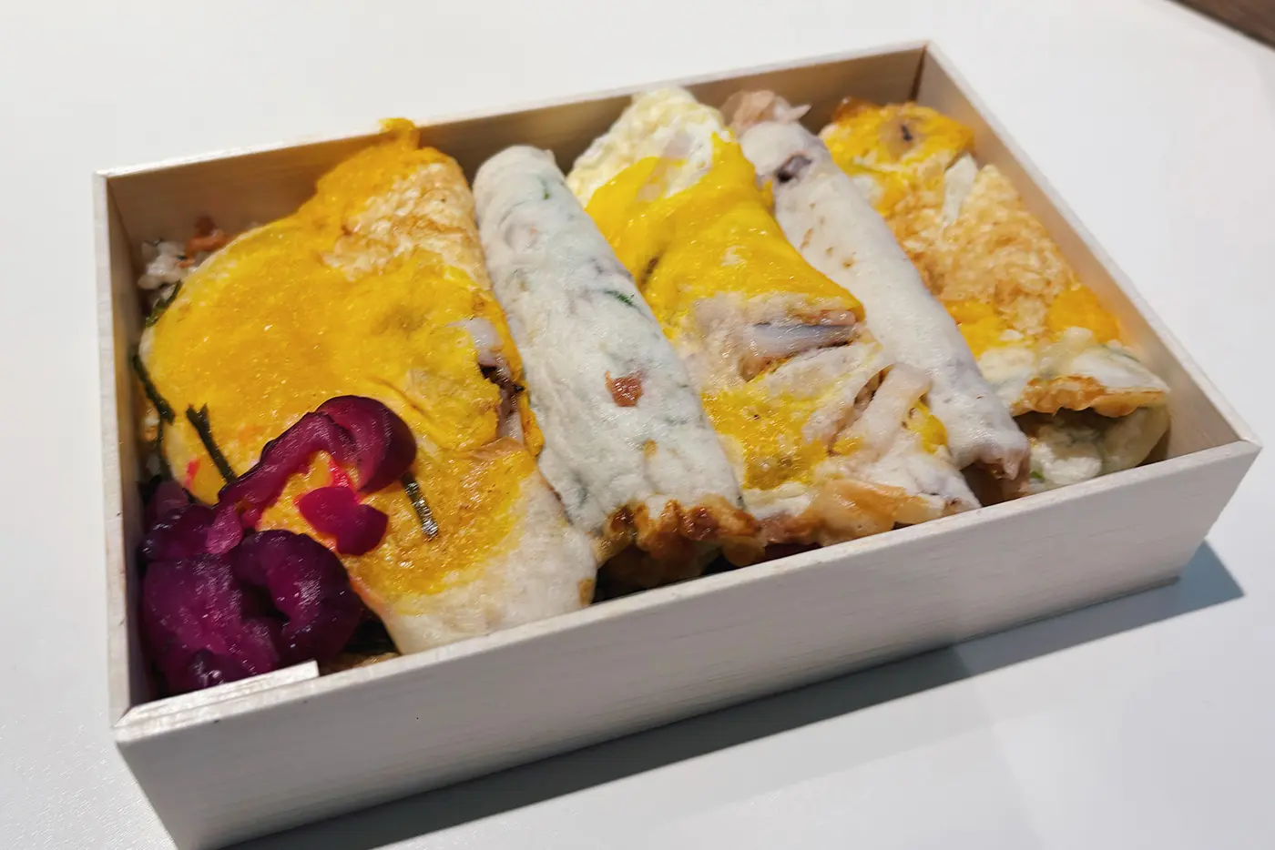 Hanshin Department Store's grilled squid bento