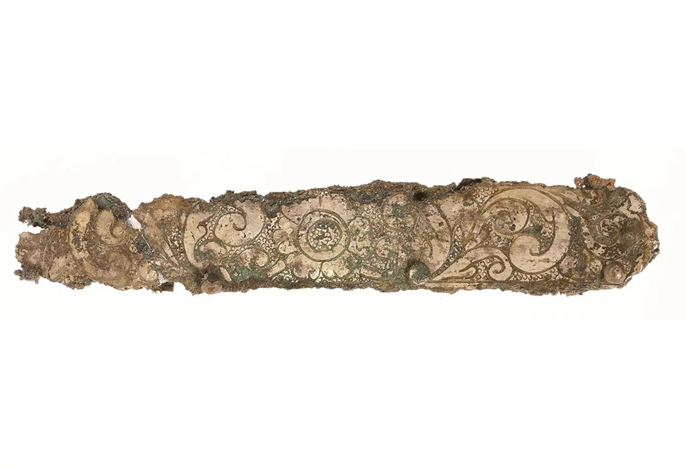 Gilded bronze decorative fittings