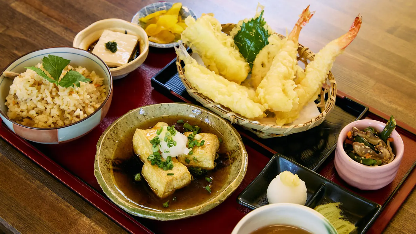天麩羅盛り合わせ御膳2,000円