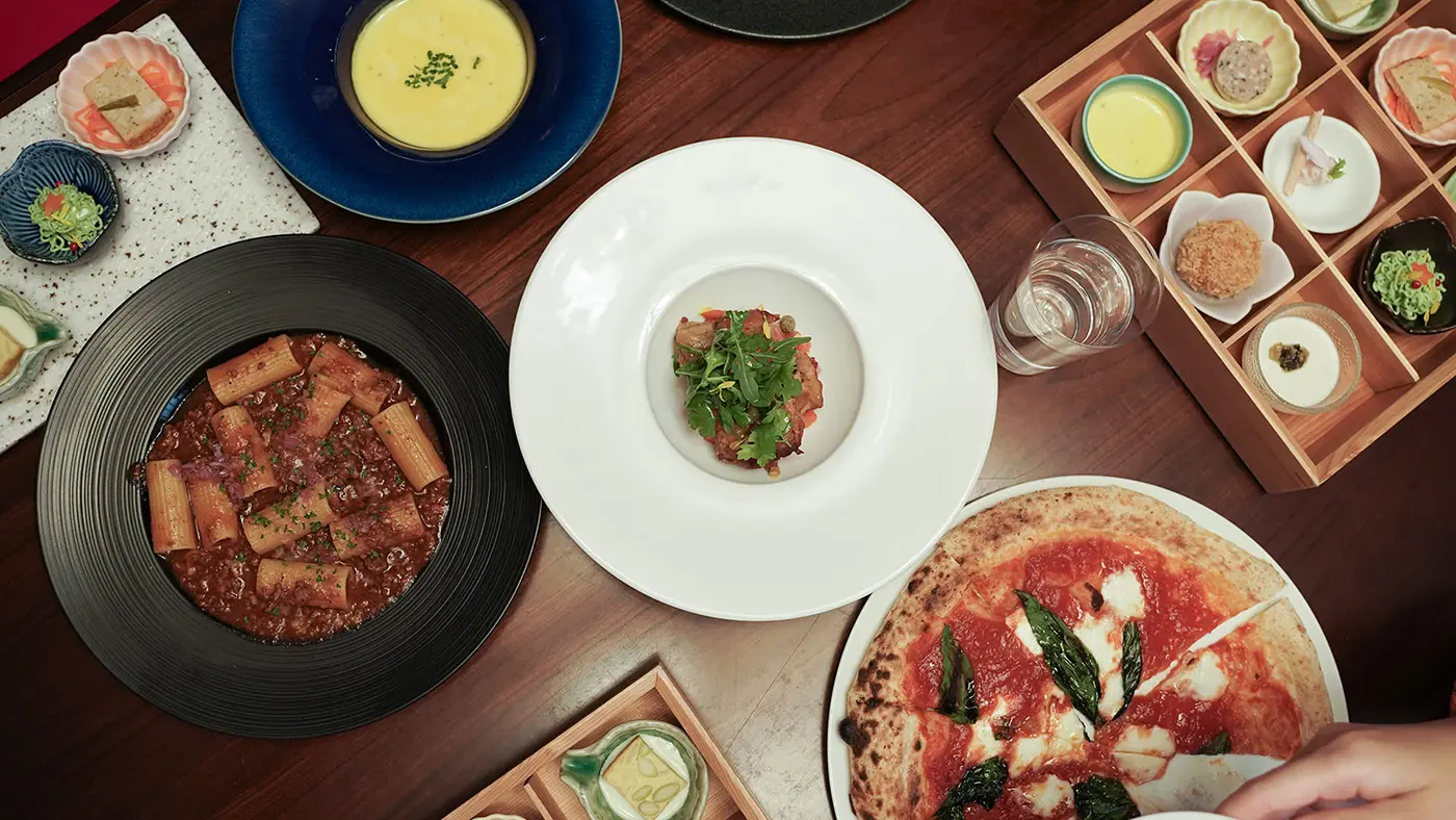 旬の食材をいかしたランチは絶品