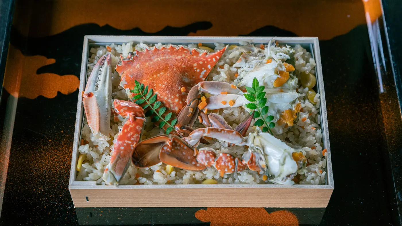 かに飯「兎」（2合）