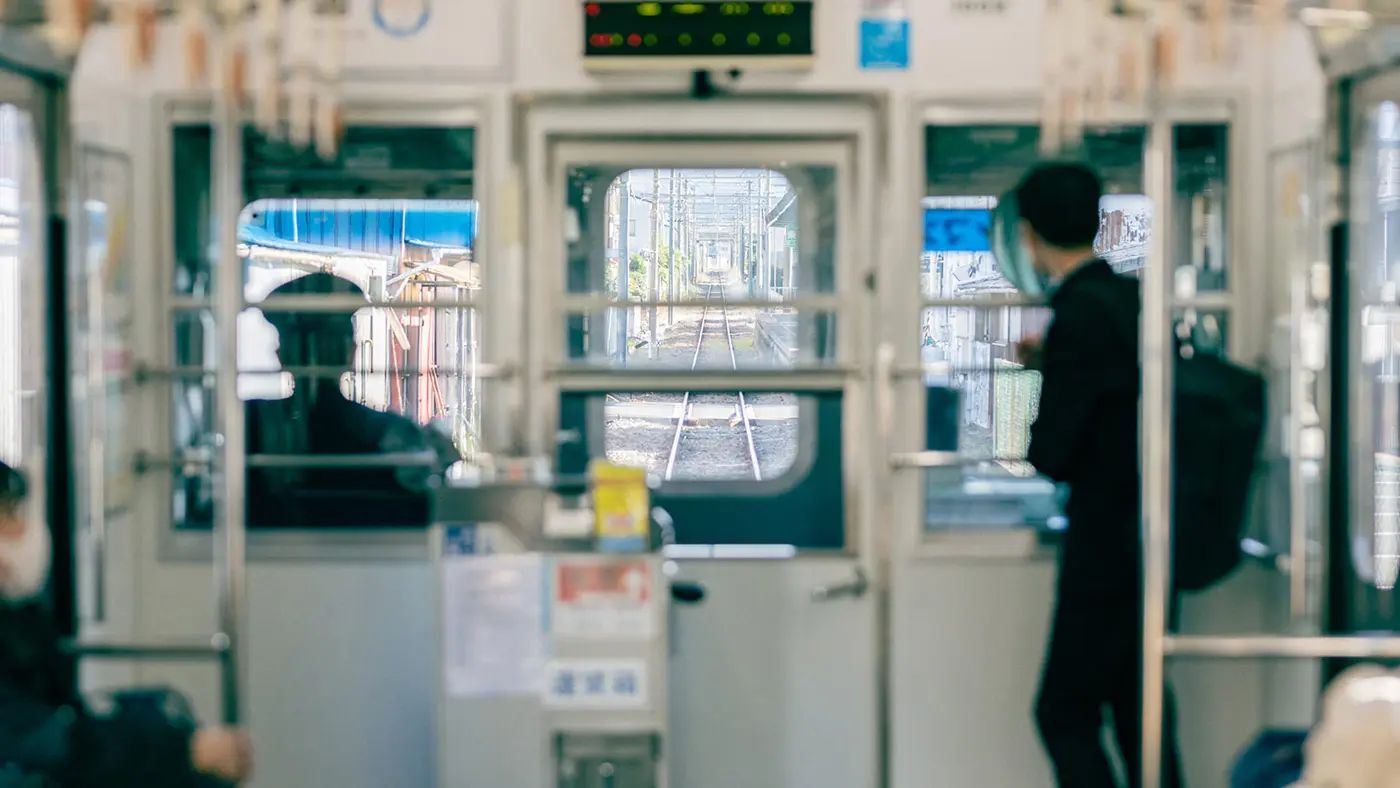 電車の車内
