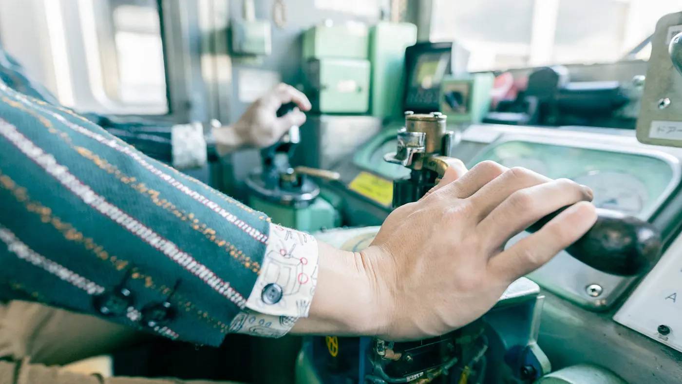 水間観音駅運転体験