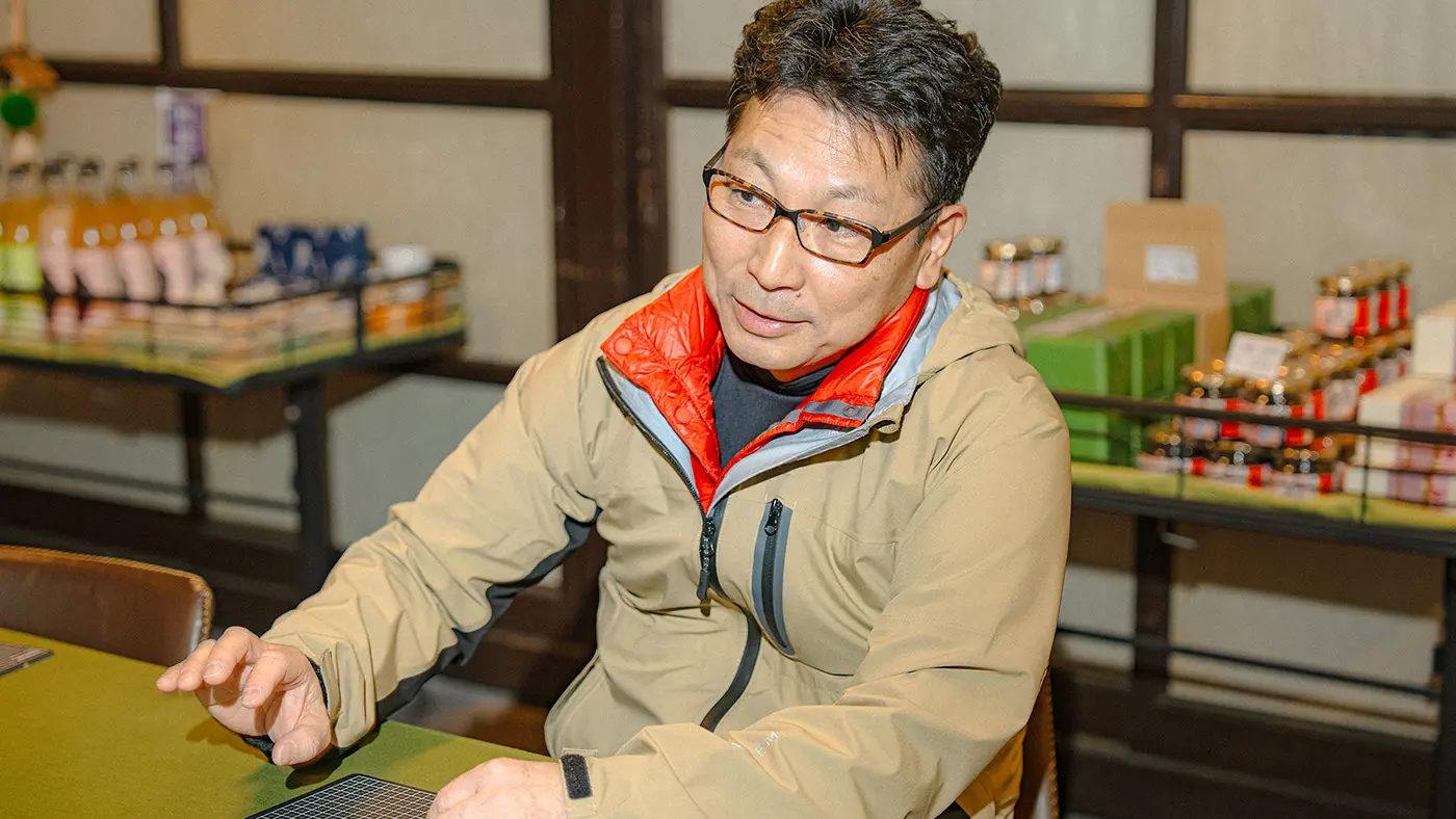 天野酒の定番銘柄の特徴は「大阪の酒らしい甘口」と話す西條さん。