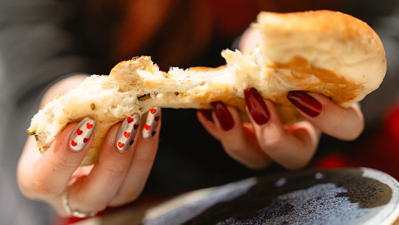 高菜とちりめんじゃこのベーグル