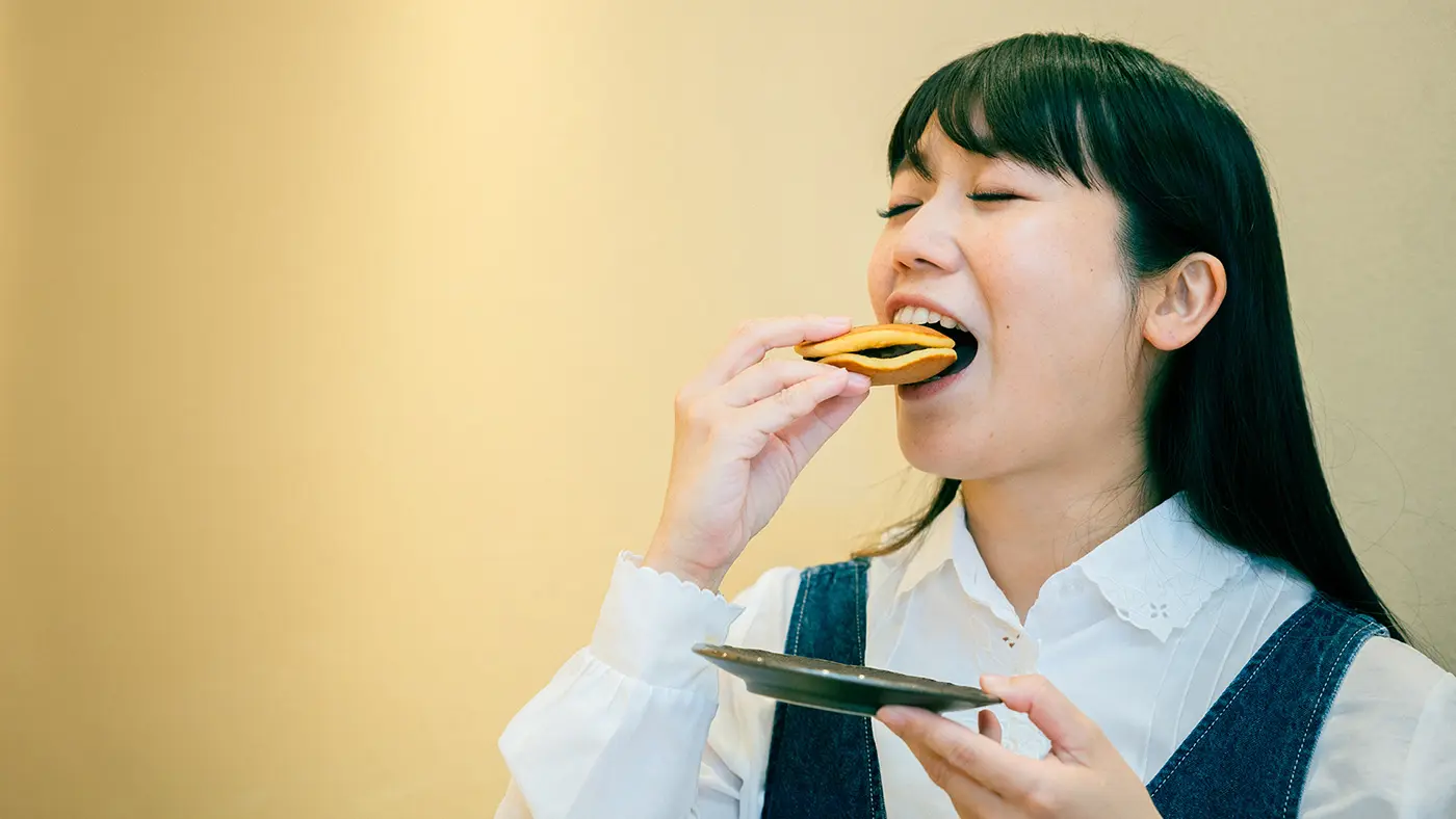 御菓子司吉乃屋 松原のどら焼き