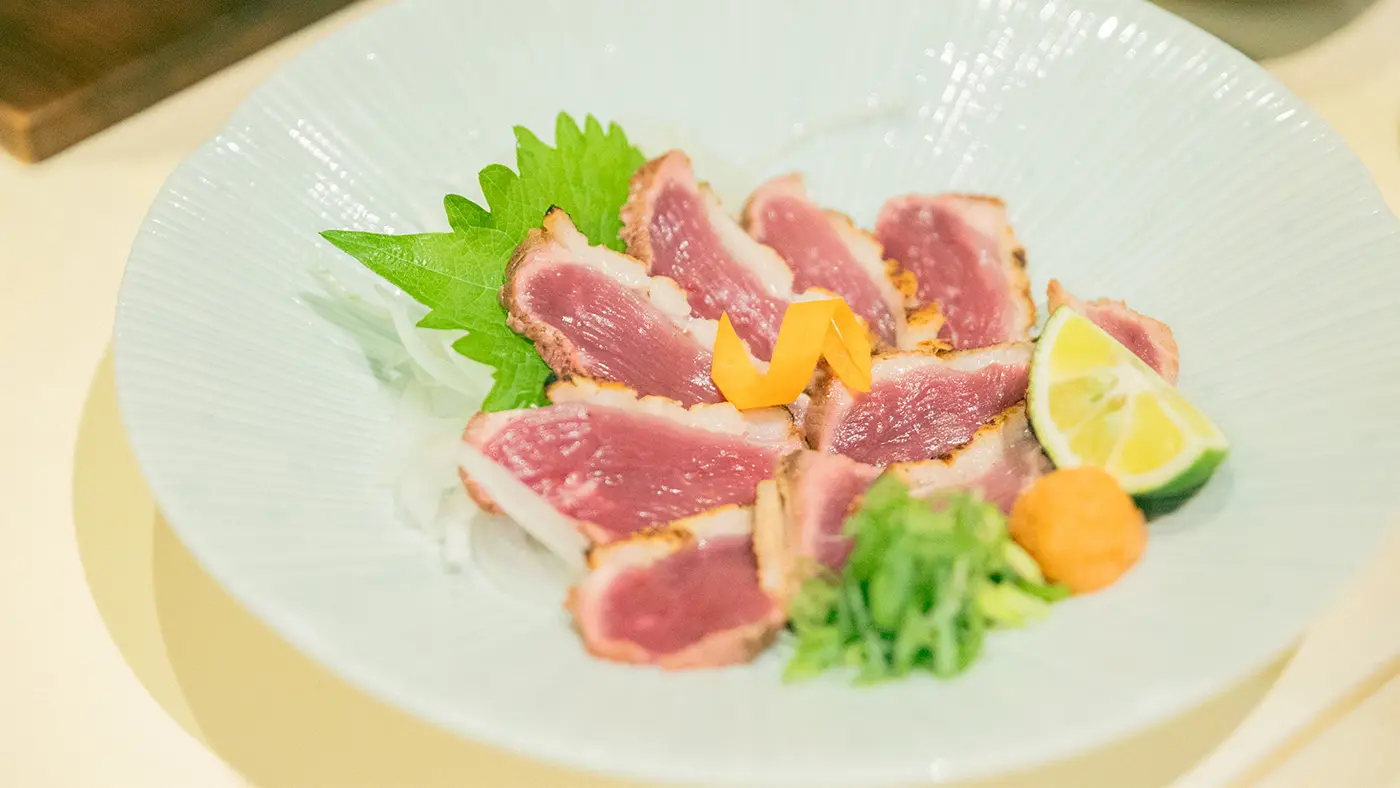 和味（なごみ）の「ロースたたき」