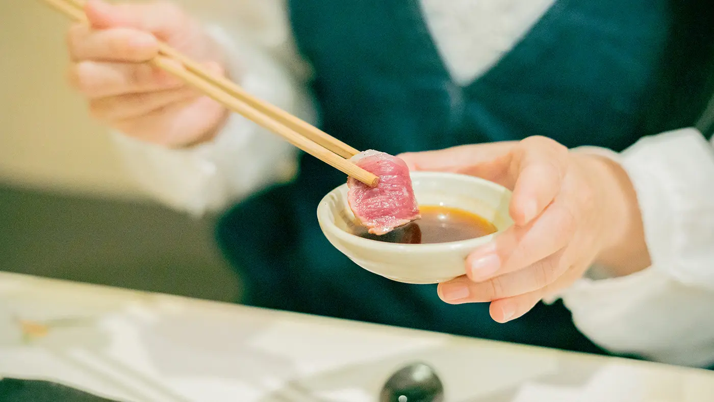 和味（なごみ）の「ロースたたき」