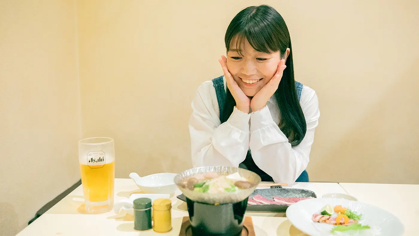 和味（なごみ）の「鴨しゃぶ小鍋」