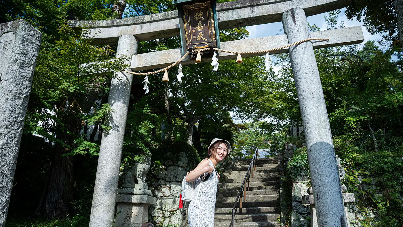 1300年以上の歴史を持つ「聖天宮 西江寺」。