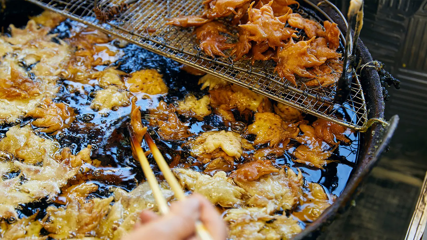 もみじの天ぷら