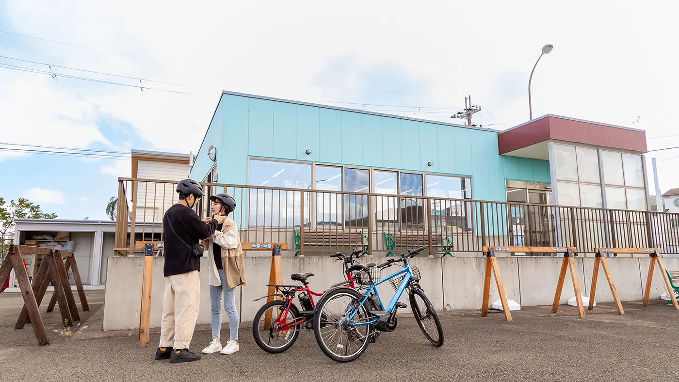 深日港観光案内所「さんぽるた」