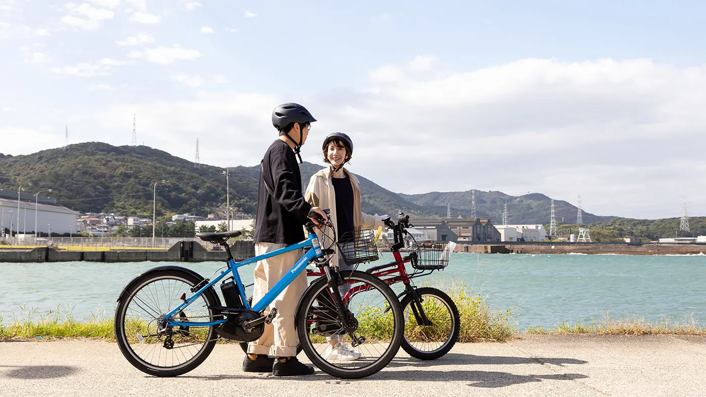 岬町の夕陽は「日本の夕陽百選」に選ばれており、中でも長松海岸からときめきビーチまでの一帯は夕陽スポットとして知られています