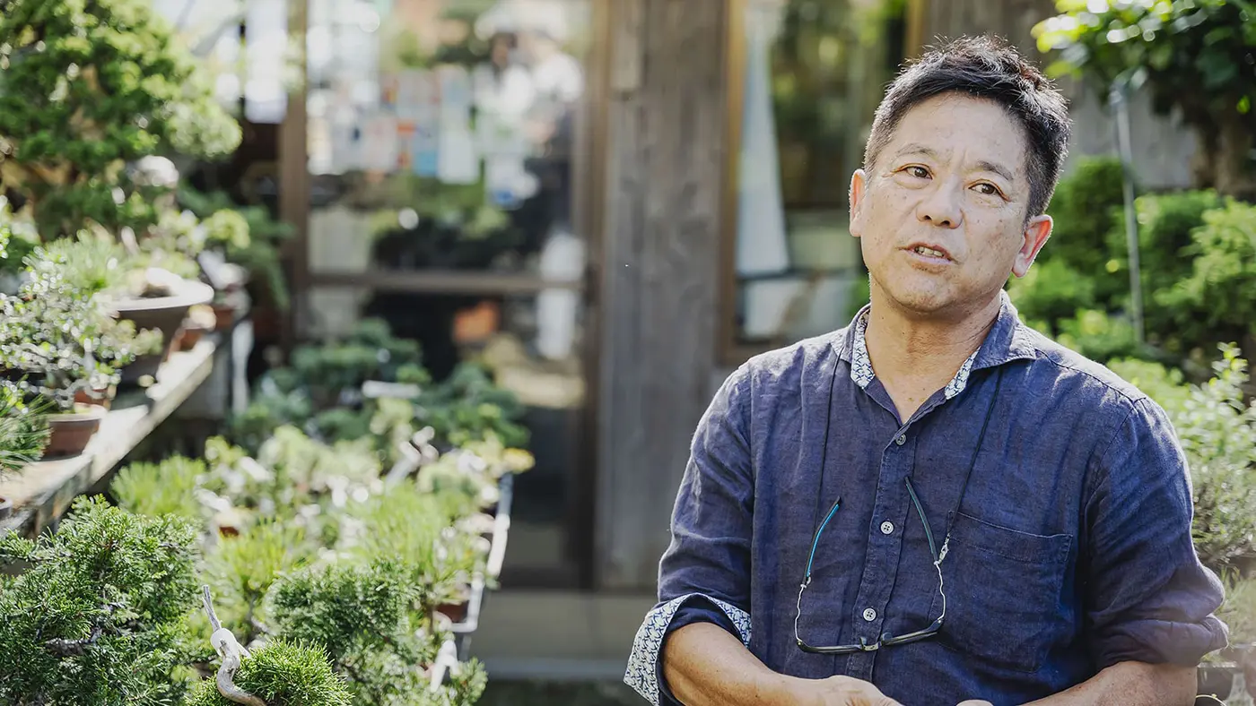 「養庄園」の4代目になる代表取締役の浦部勝さん