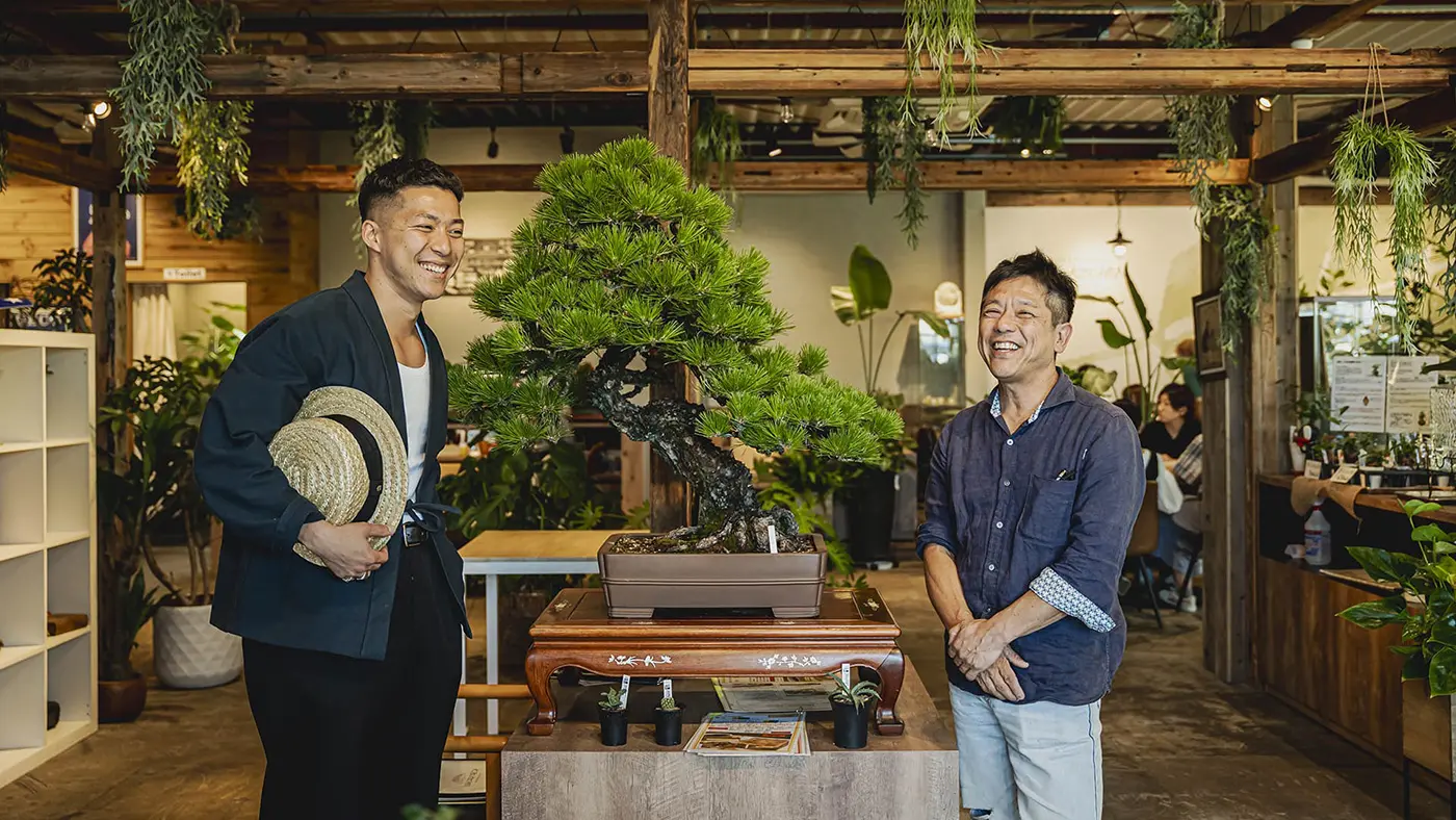 併設するカフェ「KIBE KITCHEN」