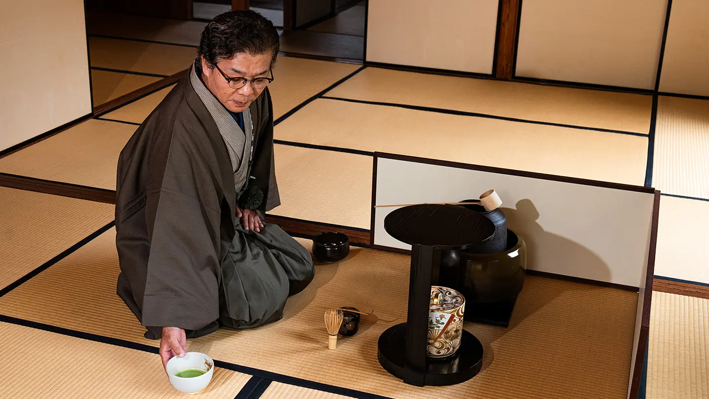 沢田さんが専門とするのは茶葉そのものを利用する「煎茶道」