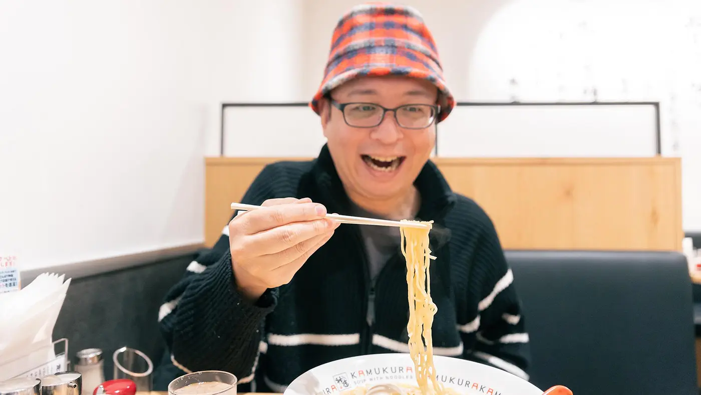 「神座さんのラーメン大好きなんです。滋賀にはまだ店舗がないので、いつか作ってほしいと願っています」