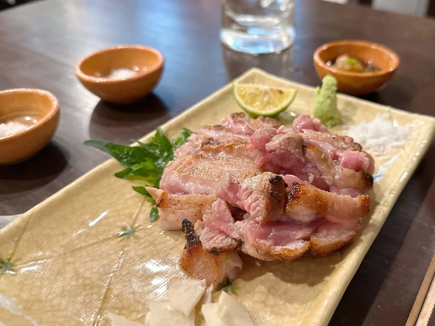 鴨たたき950円（税込）