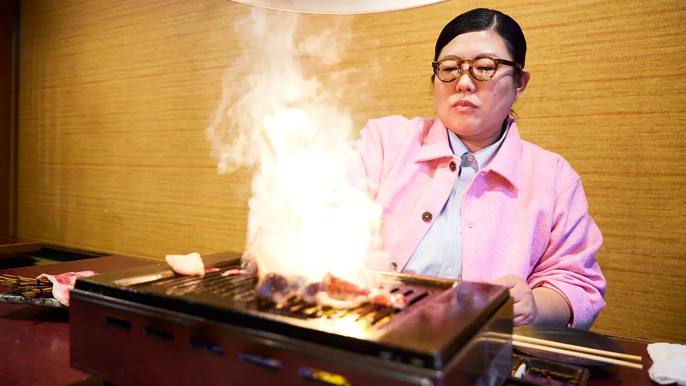 ファイヤー！ 一人キャンプじゃないよ。