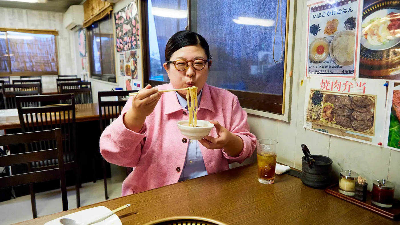 今日一日の感謝を込めて啜るうどんの旨いこと。