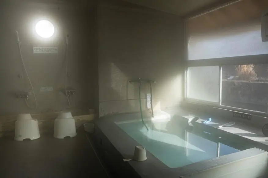 山空海温泉洗い場