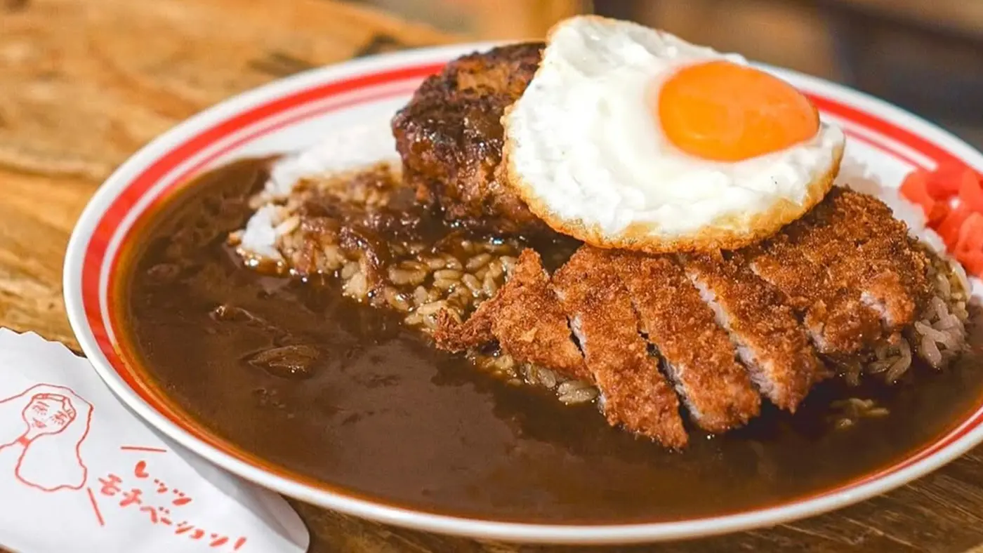 メイドインアリサさんのお店「ザ・モチベーションショップ」 のカツカレー
