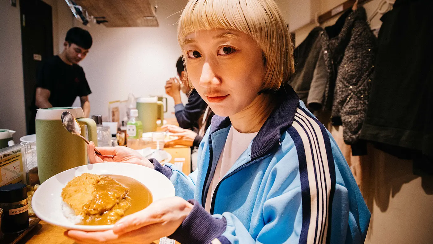 外国人に人気の王道カツカレー。