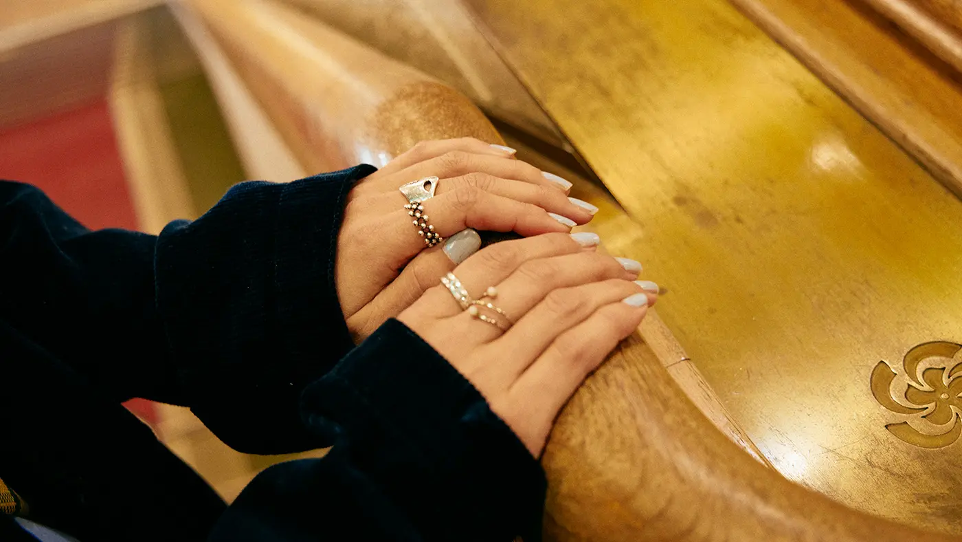 千里阪急ホテルのキャッチフレーズは、「森と街のつなぎ目」。