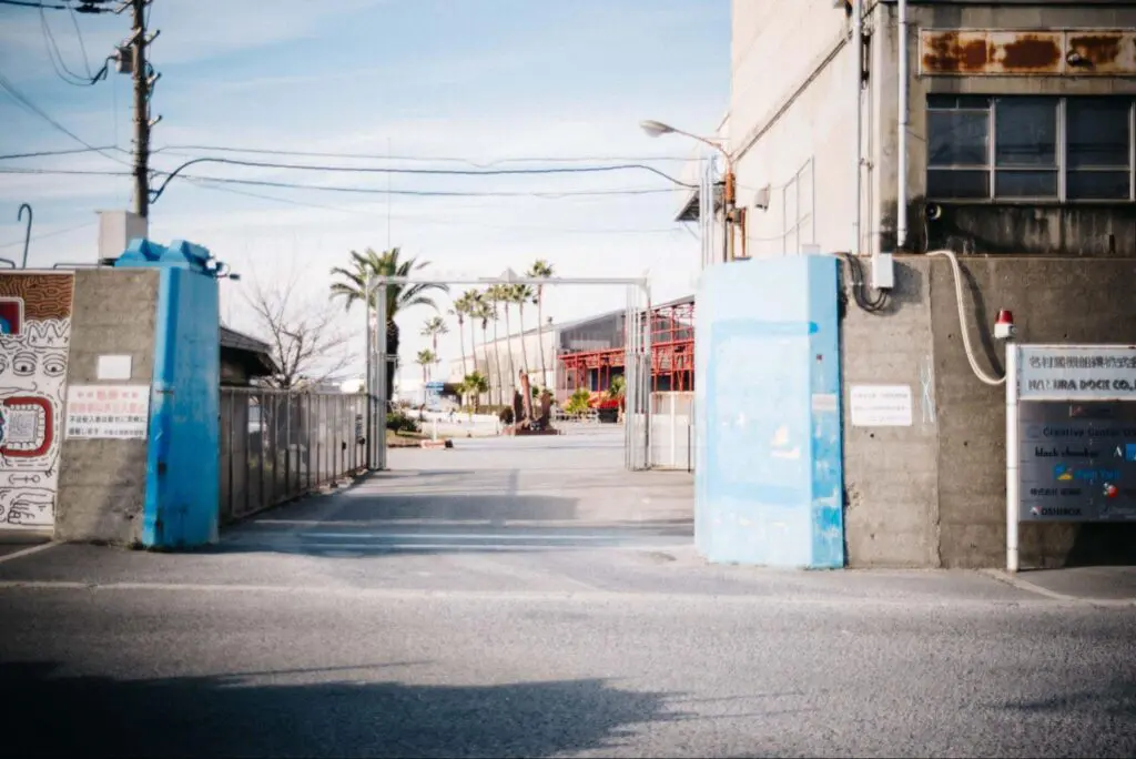 敷地面積約4万m2を誇る「クリエイティブセンター大阪（名村造船所大阪工場跡地）」