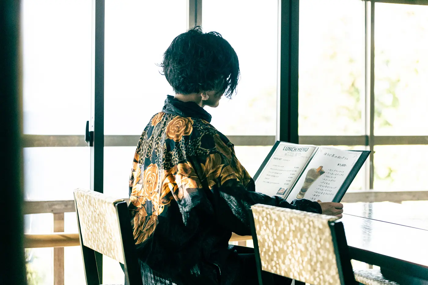 山頂の古民家カフェ