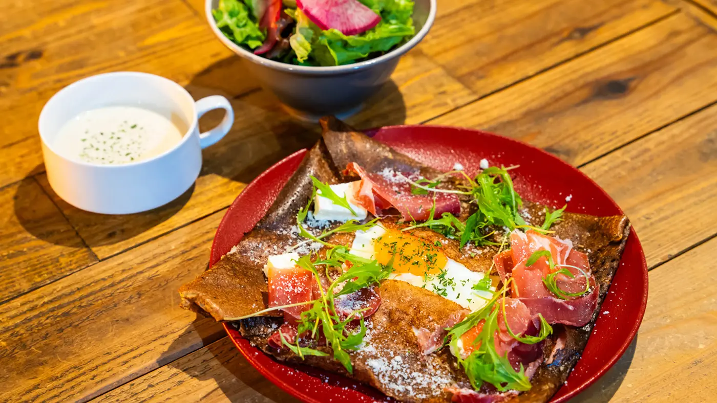 BochiBochiのガレットランチ