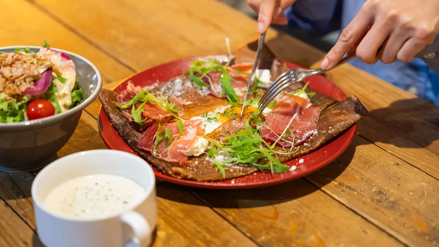BochiBochiのガレットランチ