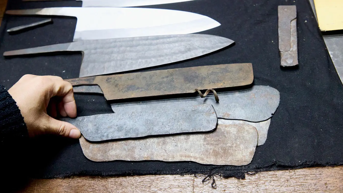 和田さんは、堺の包丁の素晴らしさの秘密は「分業制」であることだと話してくれました。