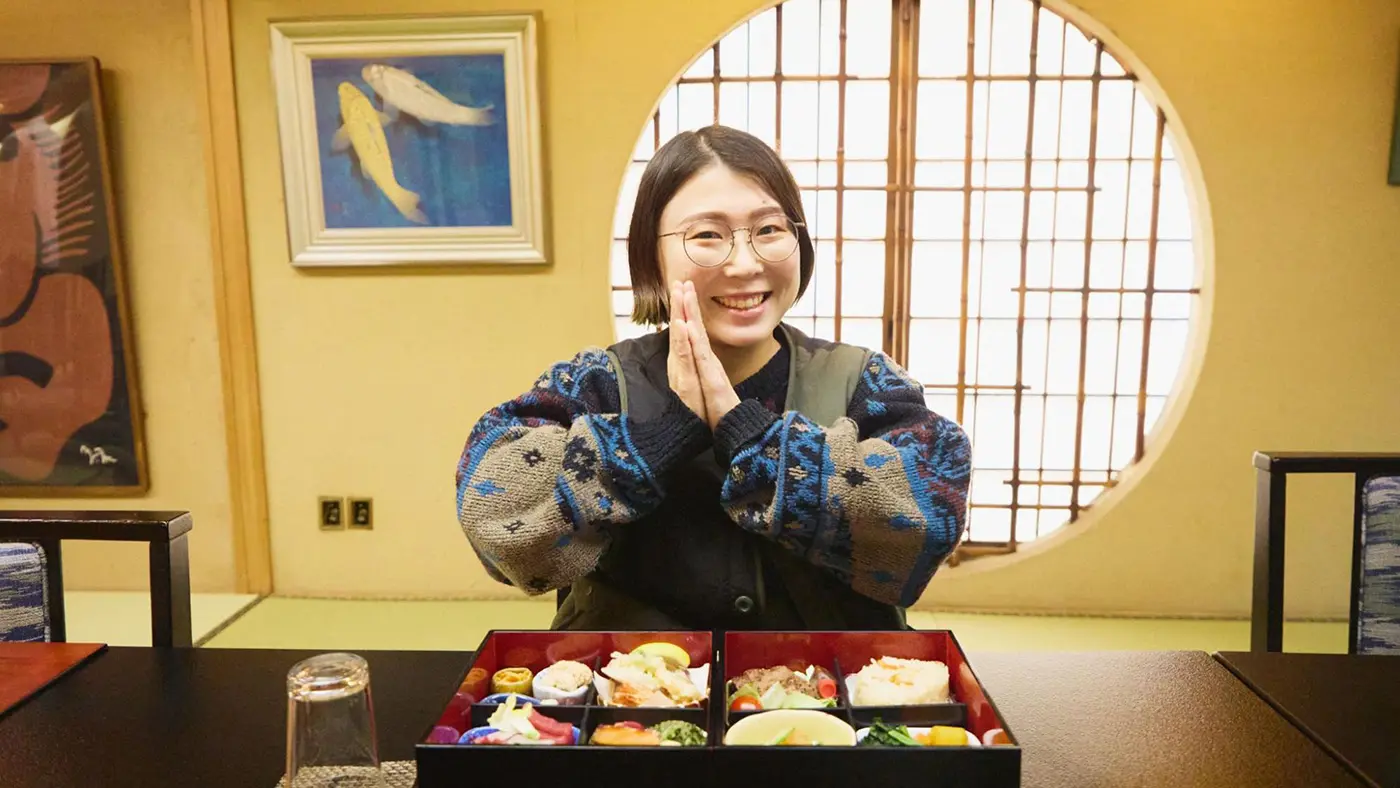 最後に、もち月さん自慢のお弁当も堪能しちゃいました。