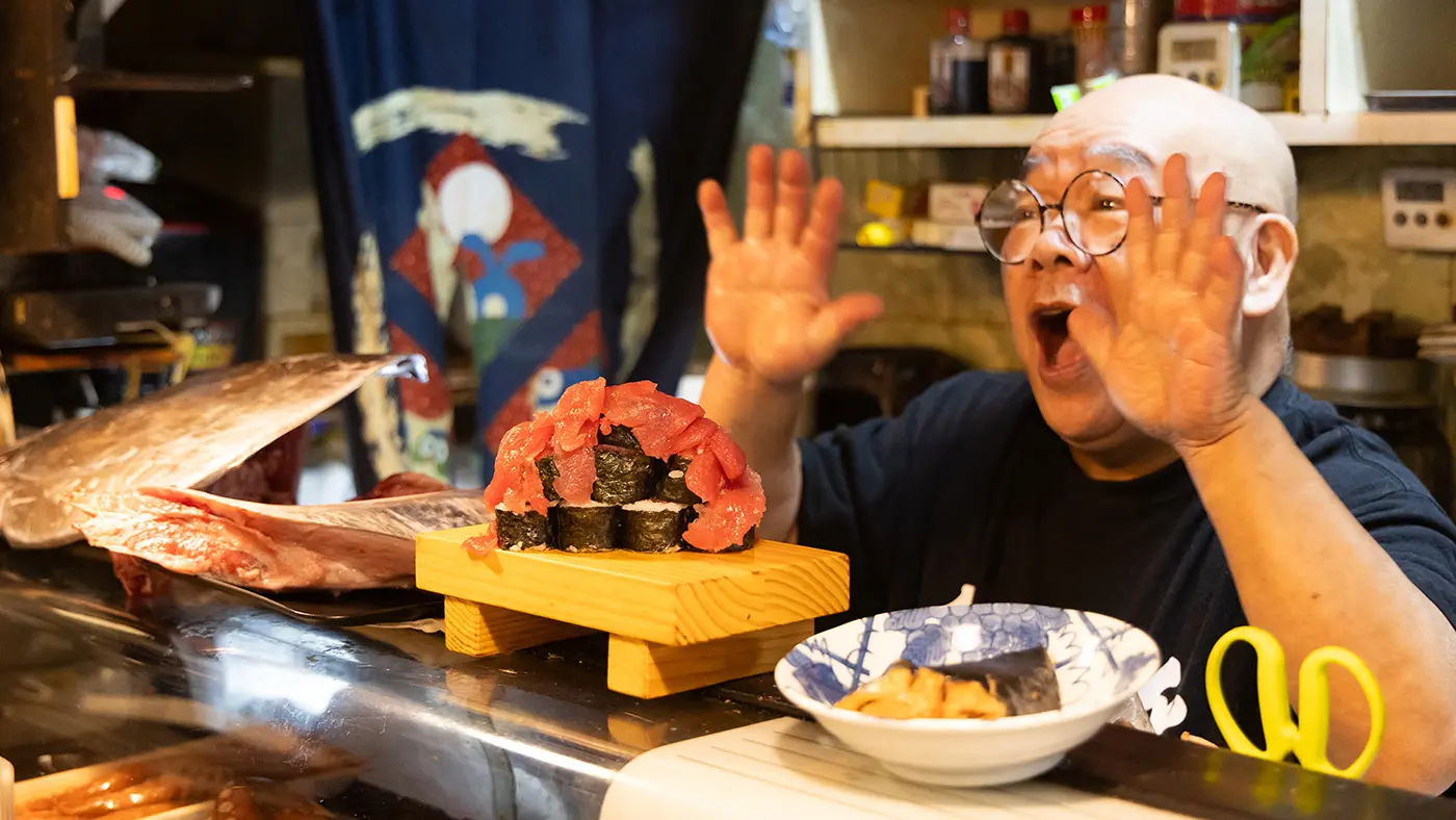 阿部さんは野球選手を目指していましたが、気が付けば居酒屋の店主に
