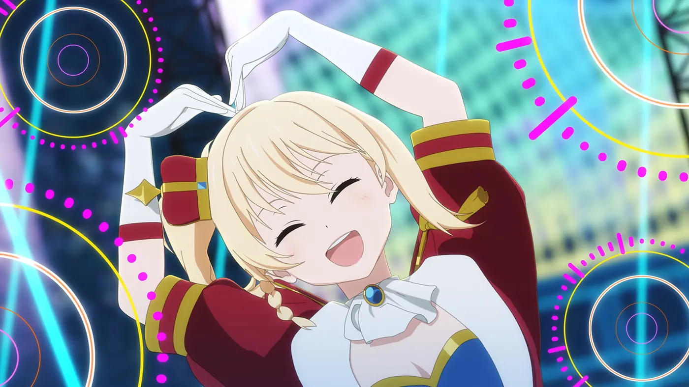 ©2024 PL!NM／映画『ラブライブ！虹ヶ咲学園スクールアイドル同好会 完結編 第2章』でのスクールアイドルGPXのダンスシーン。