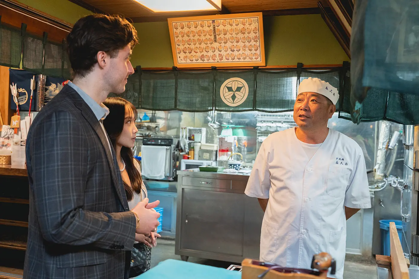 去河豚餐厅的人们