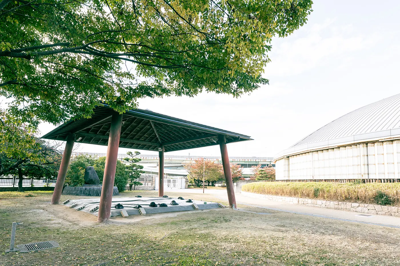 Outdoor rehearsal space
