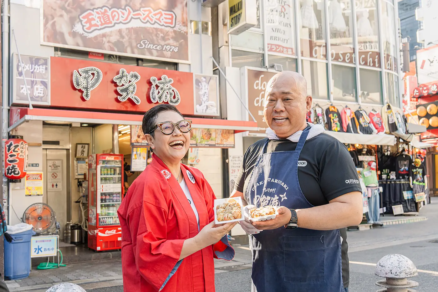 President Tanaka and Mr. Kumagai of Koga-ryu