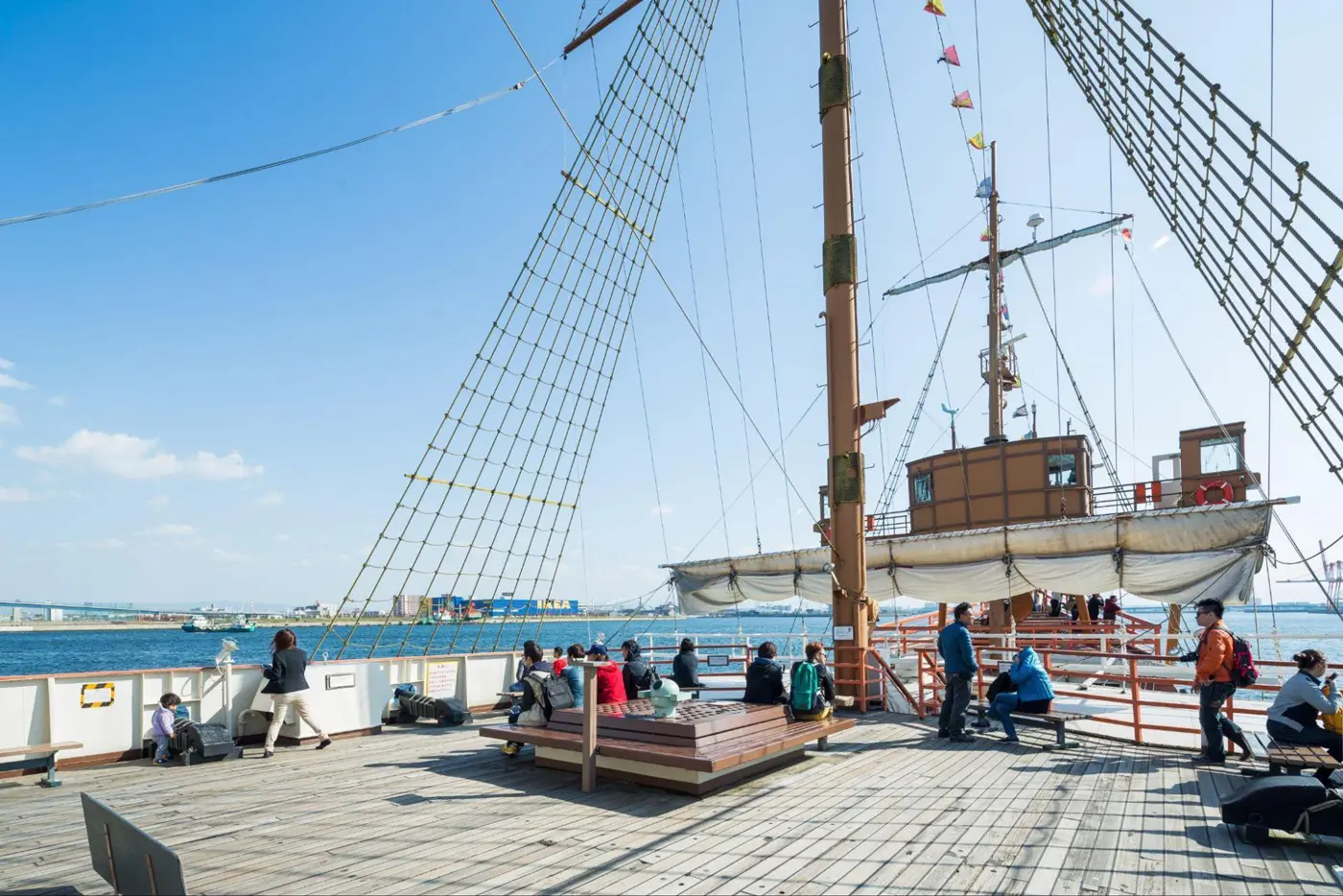 聖瑪利亞號的甲板