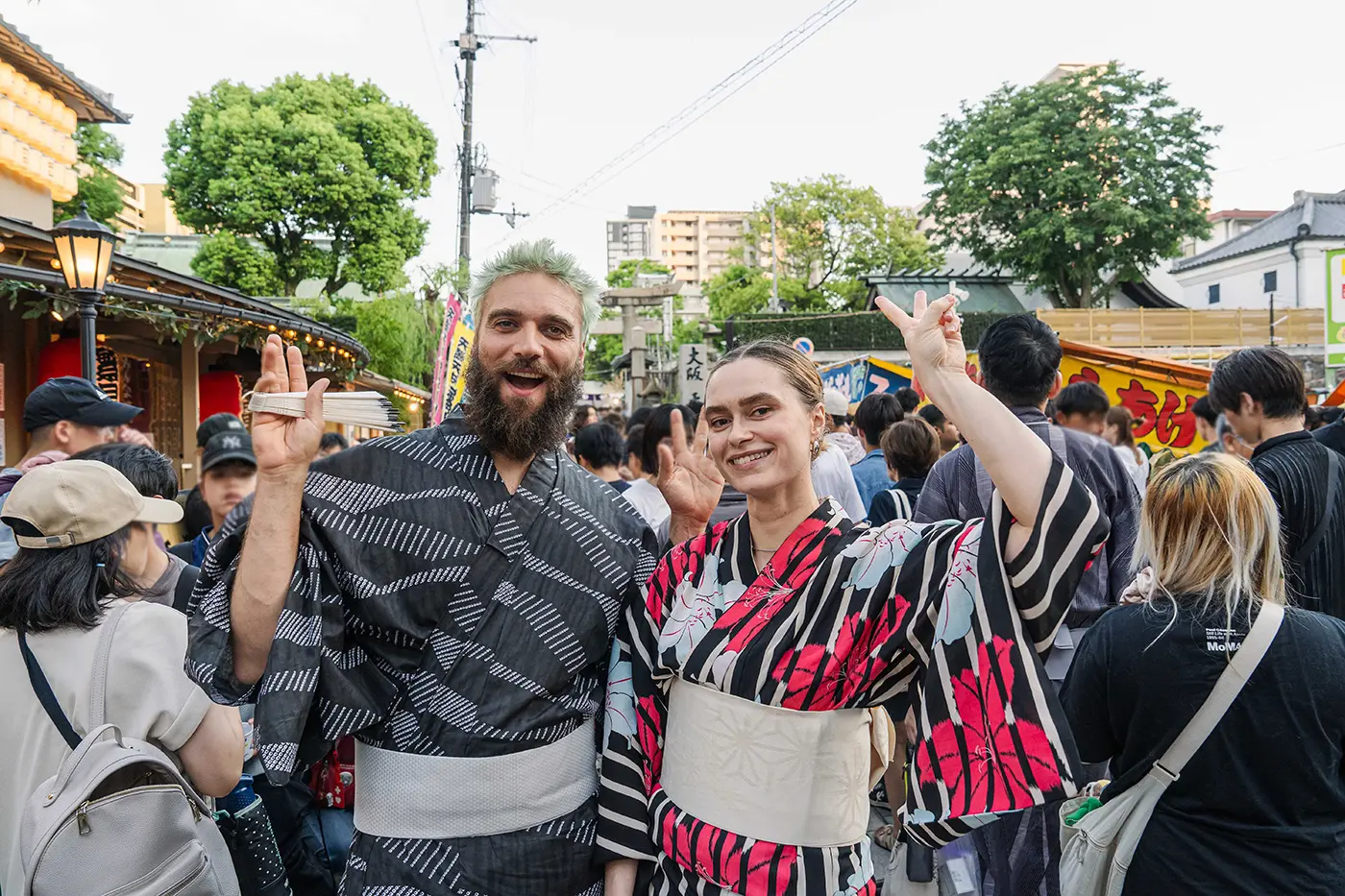 天満宮から陸渡御の始まりを見学