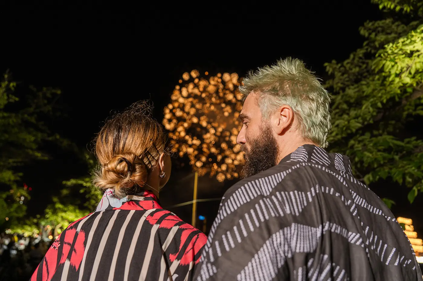 天神祭奉納花火